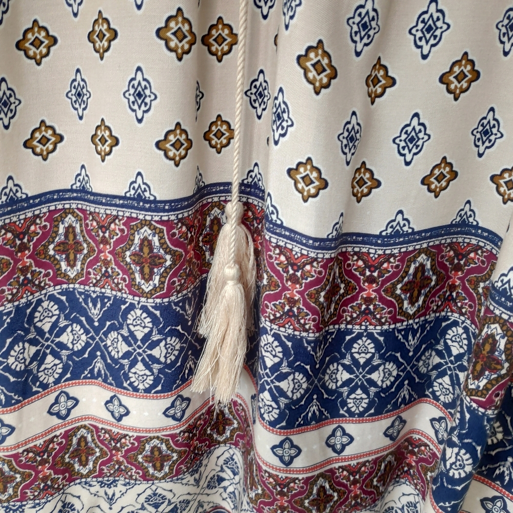 Sweet Wanderer Boho Sleeveless Tunic Tassel Small - Picture 3 of 8